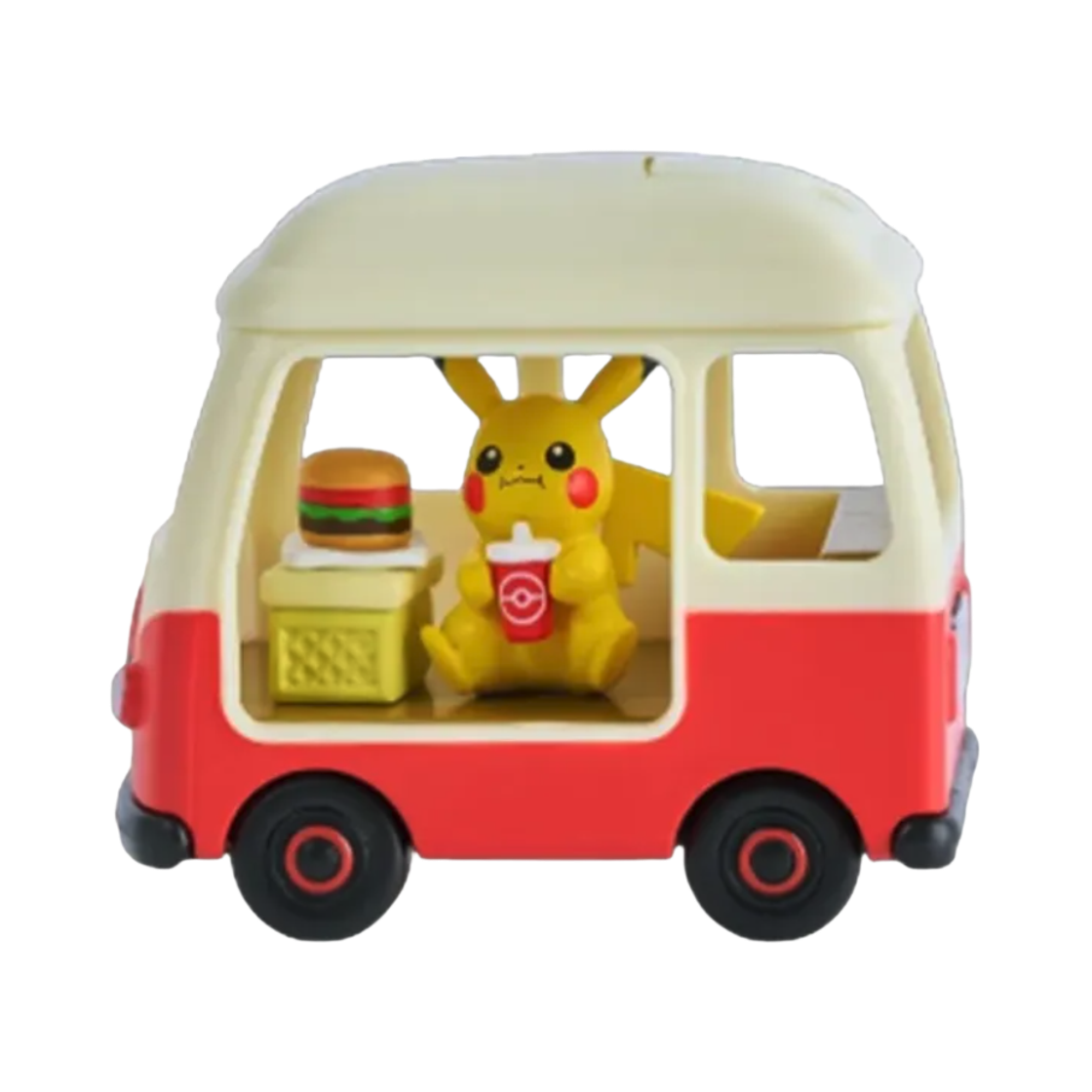 포켓몬 x 롯데리아 캠핑카 카라비너 키링 피카츄(Pokemon x Lotteria Camper Van Carabiner Keyring Pikachu)