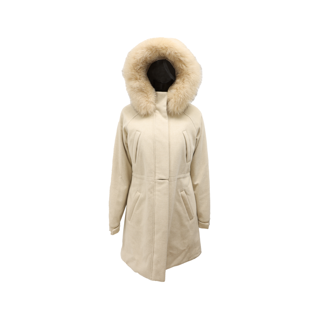 로로 피아나 FAE2856 스톰 시스템 아이서리 롱 자켓 캐시미어 아이보리(Loro Piana FAE2856 Storm System Ice Rary Long Jacket Cashmere Ivory) - 1