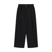 SONGZIO HOMME Level Volume Straight Pants Black