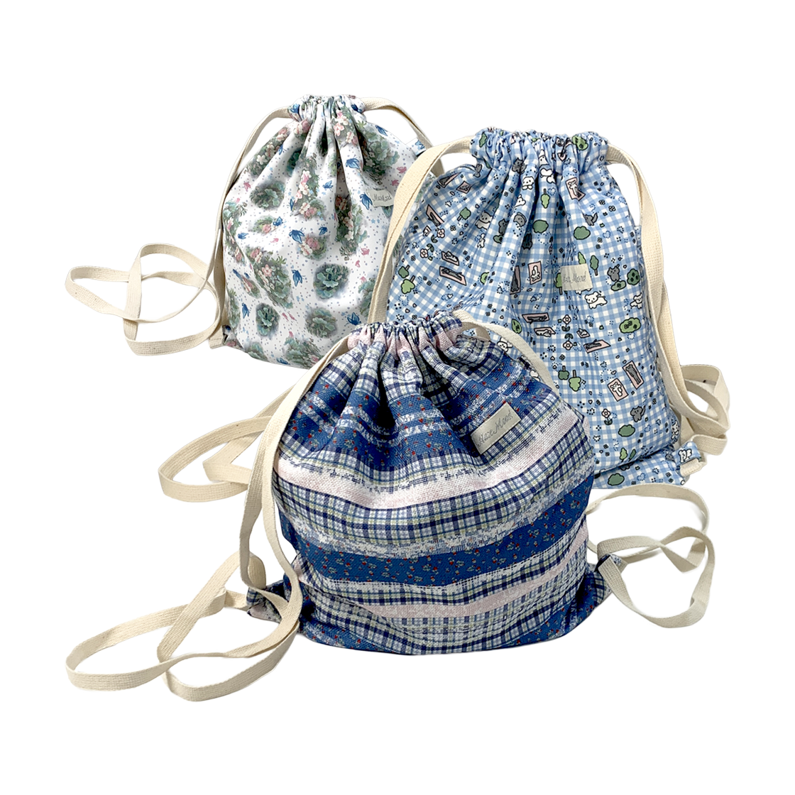 뮤즈무드 써니 파크 스트링 파우치 백(Musemood Sunny Park String Pouch Bag) - 2