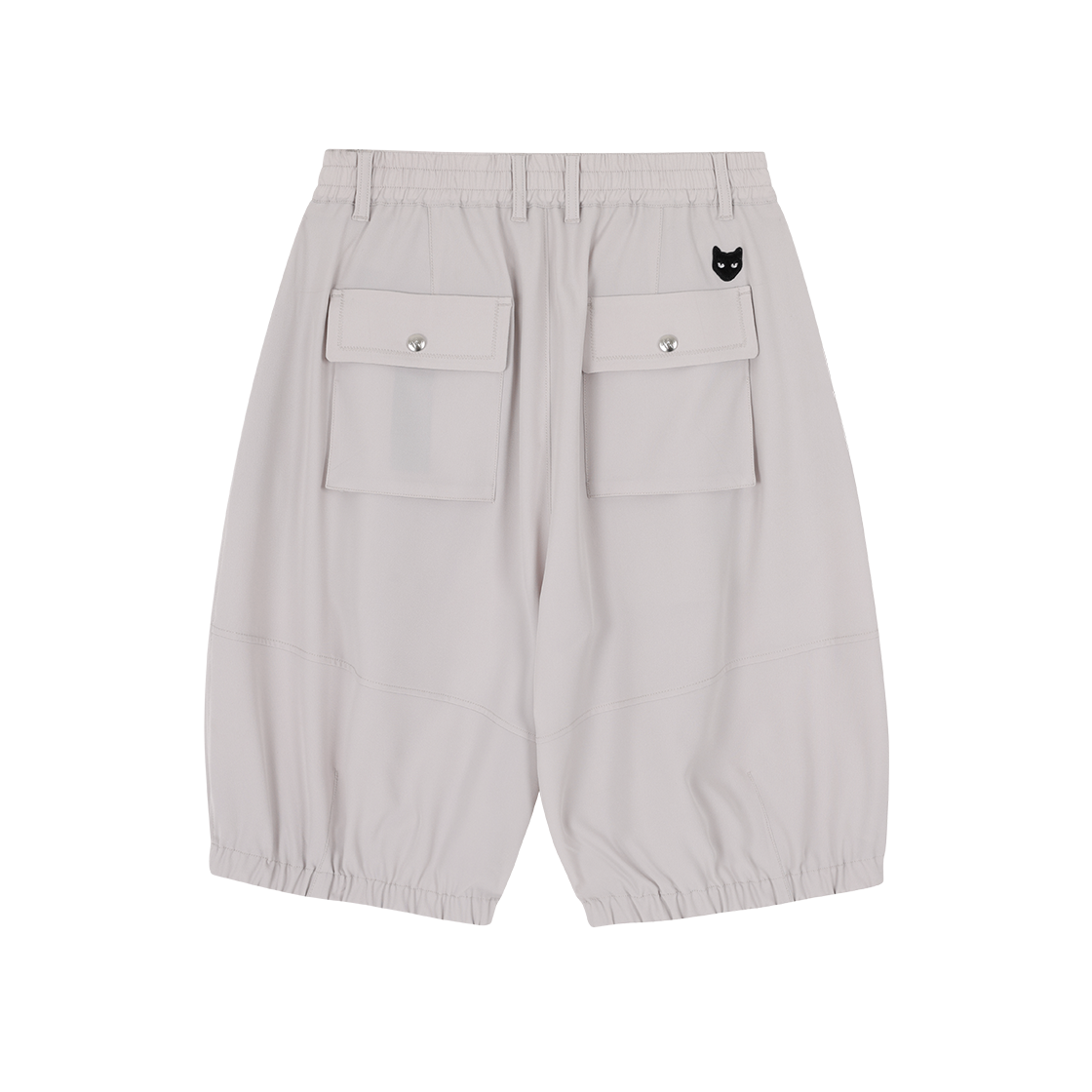 송지오 지제로 커브드 다트 버뮤다 팬츠 베이지(SONGZIO ZZERO Curved Dart Bermuda Pants Light Grey) - 2