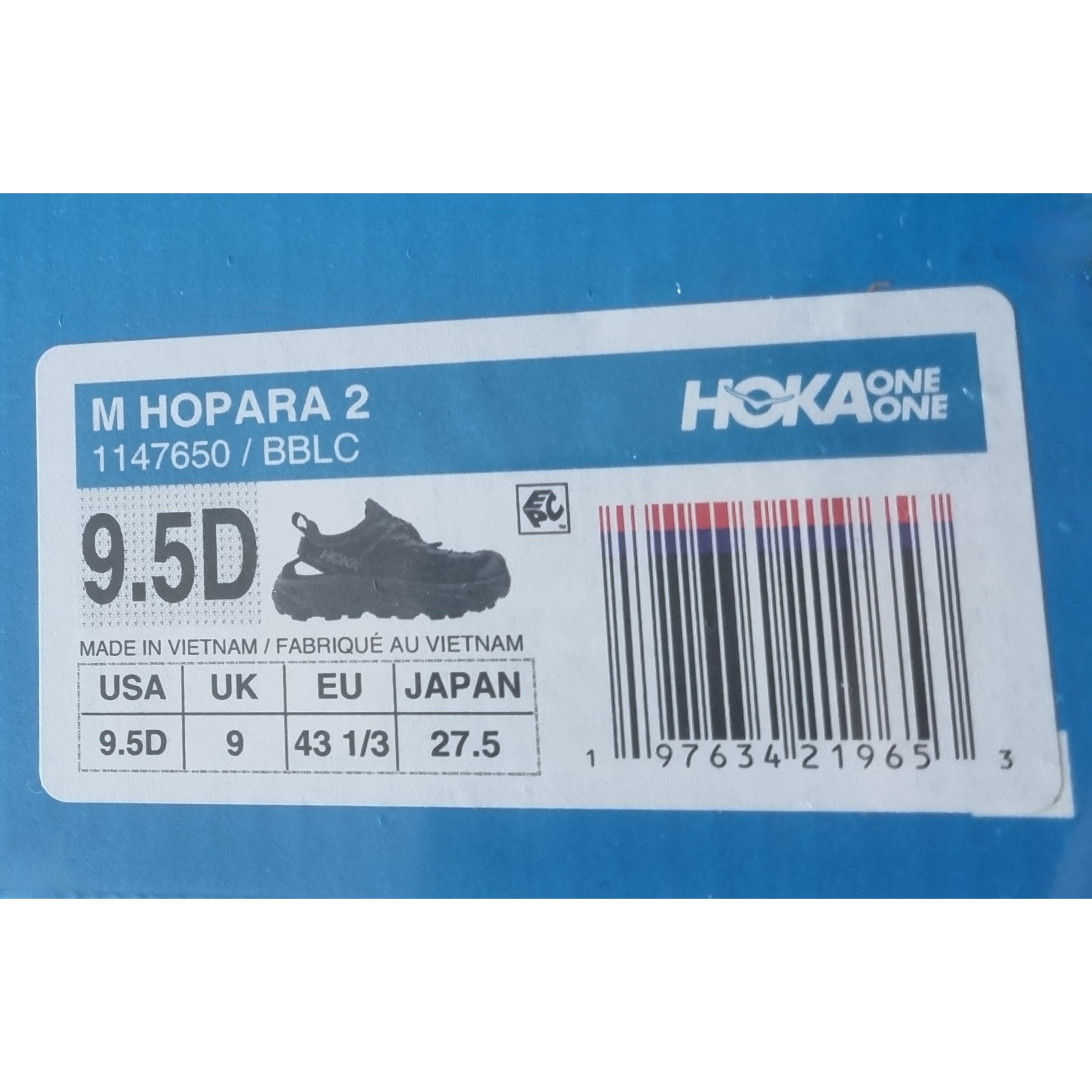 Hoka Hopara 2 Black 착용 스타일 - 2