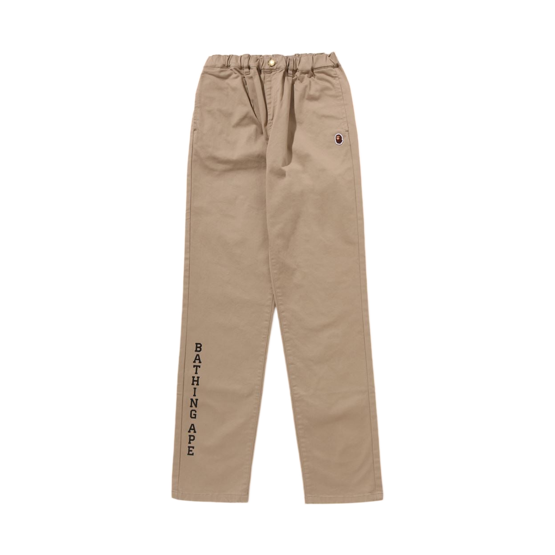 베이프 베이싱 에이프 턱 치노 팬츠 베이지(BAPE Bathing Ape Tuck Chino Pants Beige) - 1