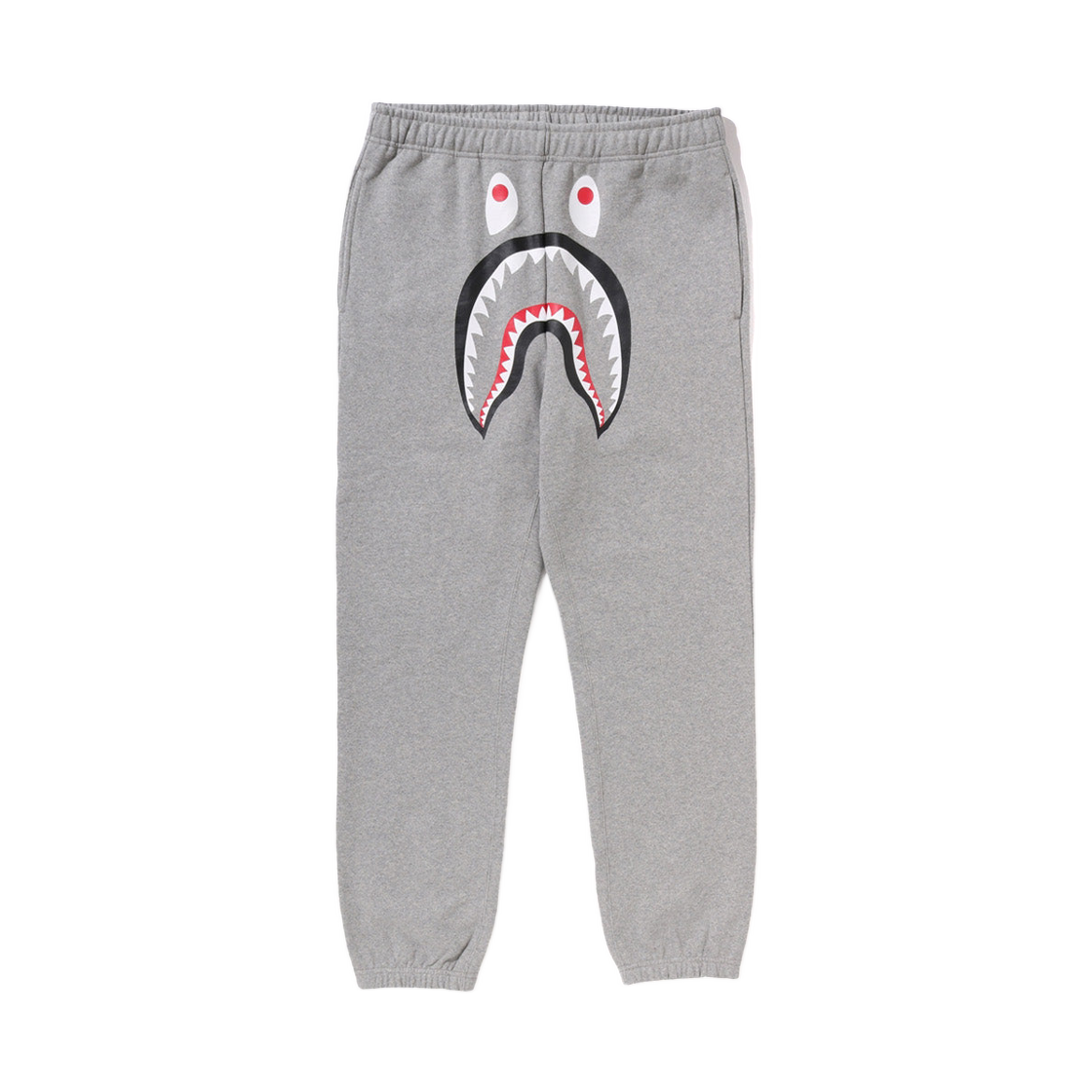 베이프 샤크 레귤러 핏 스웨트팬츠 그레이(BAPE Shark Regular Fit Sweatpants Gray) - 1