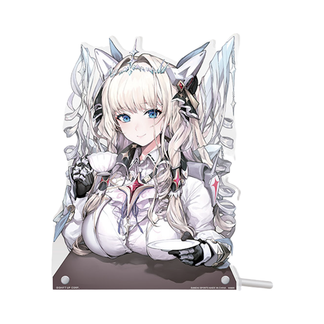 반다이 제일복권 승리의 여신 니케 챕터 4 D상 버스트업 아크릴 보드 크라운(Bandai Ichiban Kuji Goddess Of Victory Nikke Chapter 4 D Prize Bustup Acrylic Board Crown) - 1