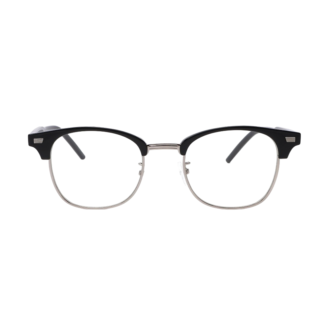 RCLE386BS RECLOW E386 Blue Light Glasses Black Silver