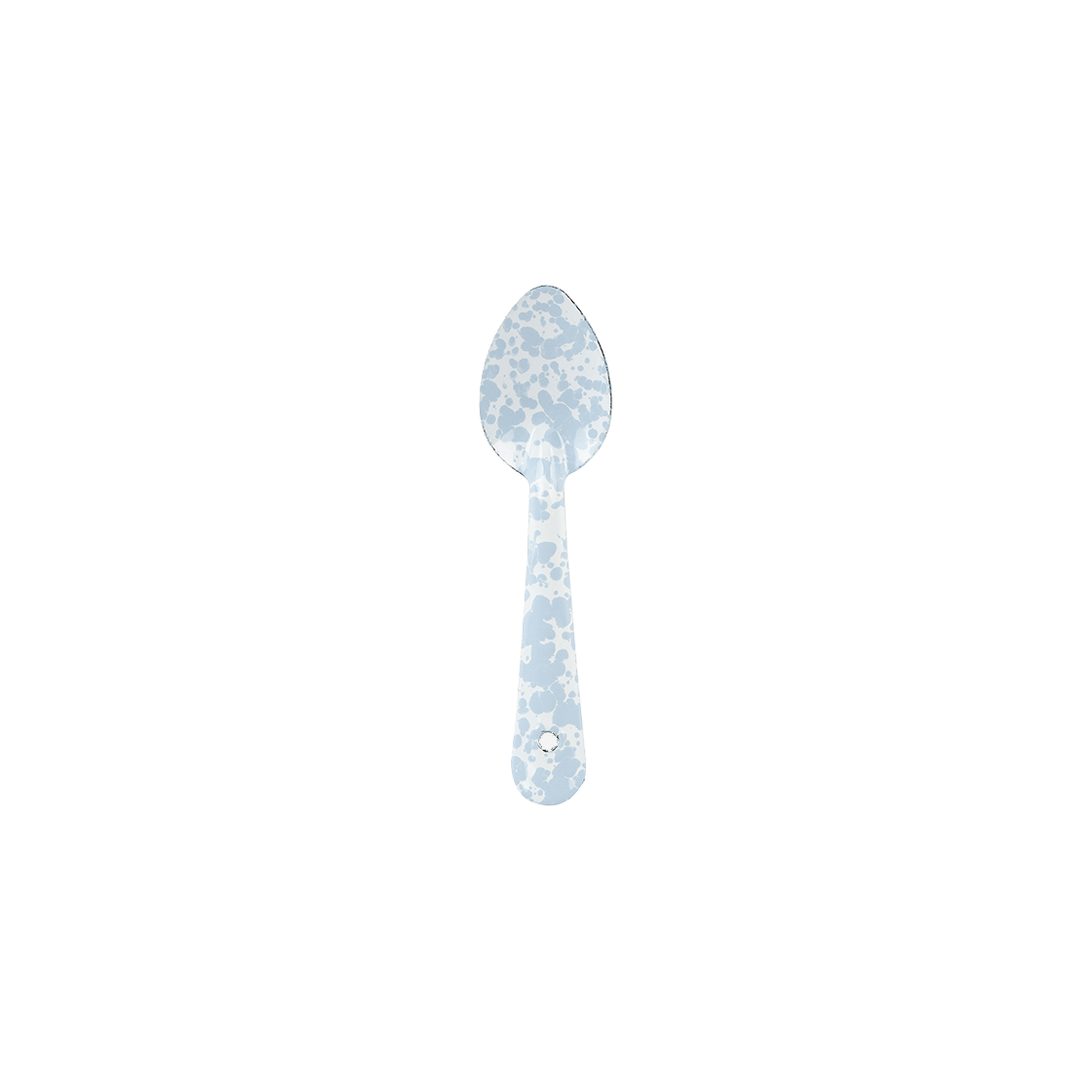 D49BBM CROW CANYON D49 Small Spoon Baby Blue Marble