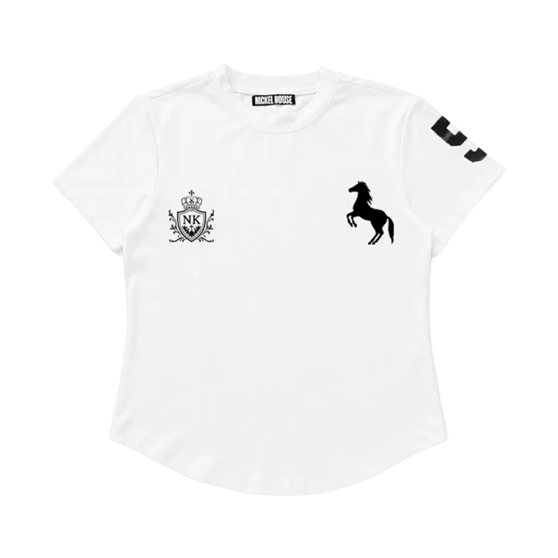 닉켈 베이직 동키 크롭티(NICKEL BASIC DONKEY CROP T-SHIRTS)
