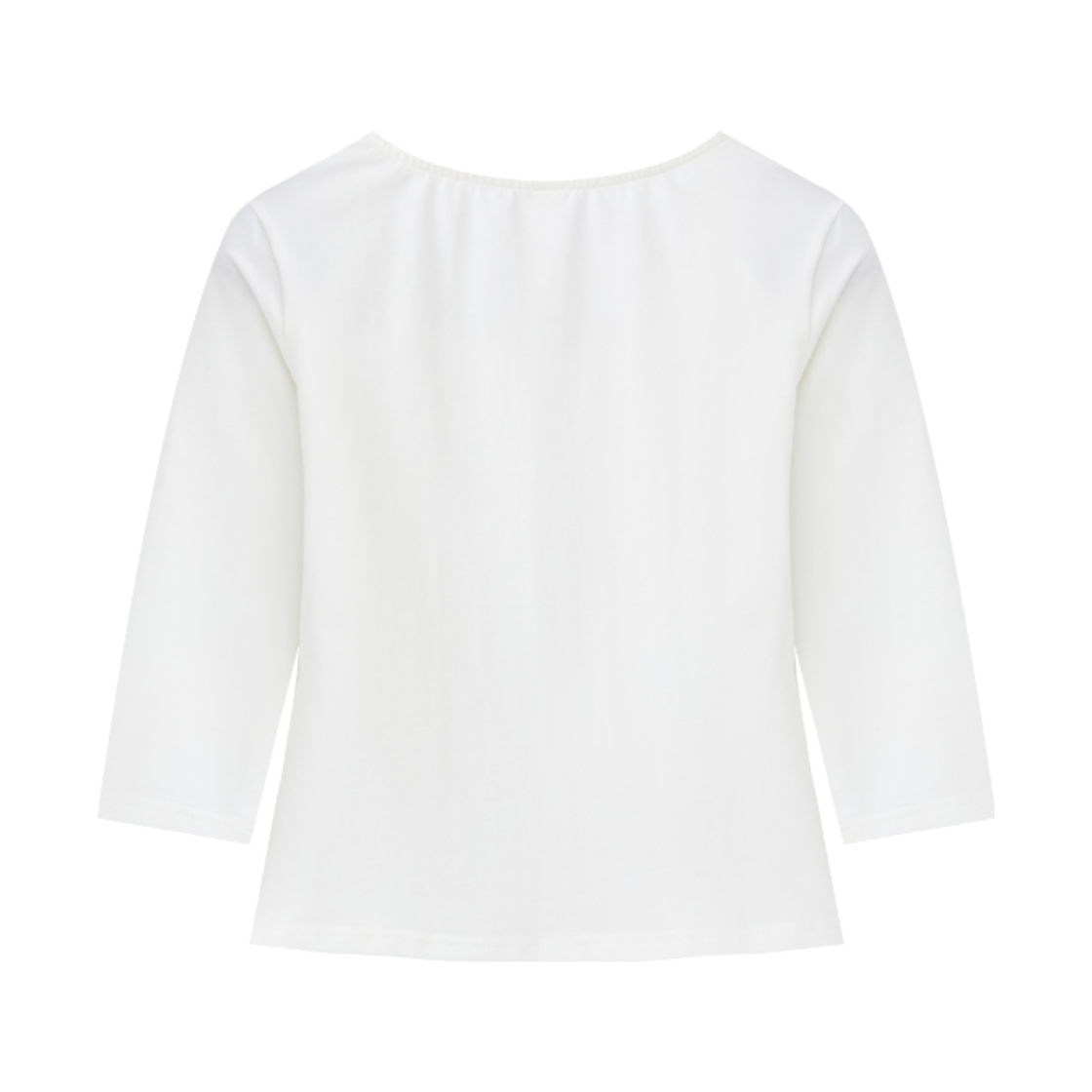 챕터엑스 스퀘어넥 숄더 컷아웃 필로가 슬리브 화이트(Chapter.X Piloga Square-Neck Shoulder Cut Out Sleeve Top White) - 2