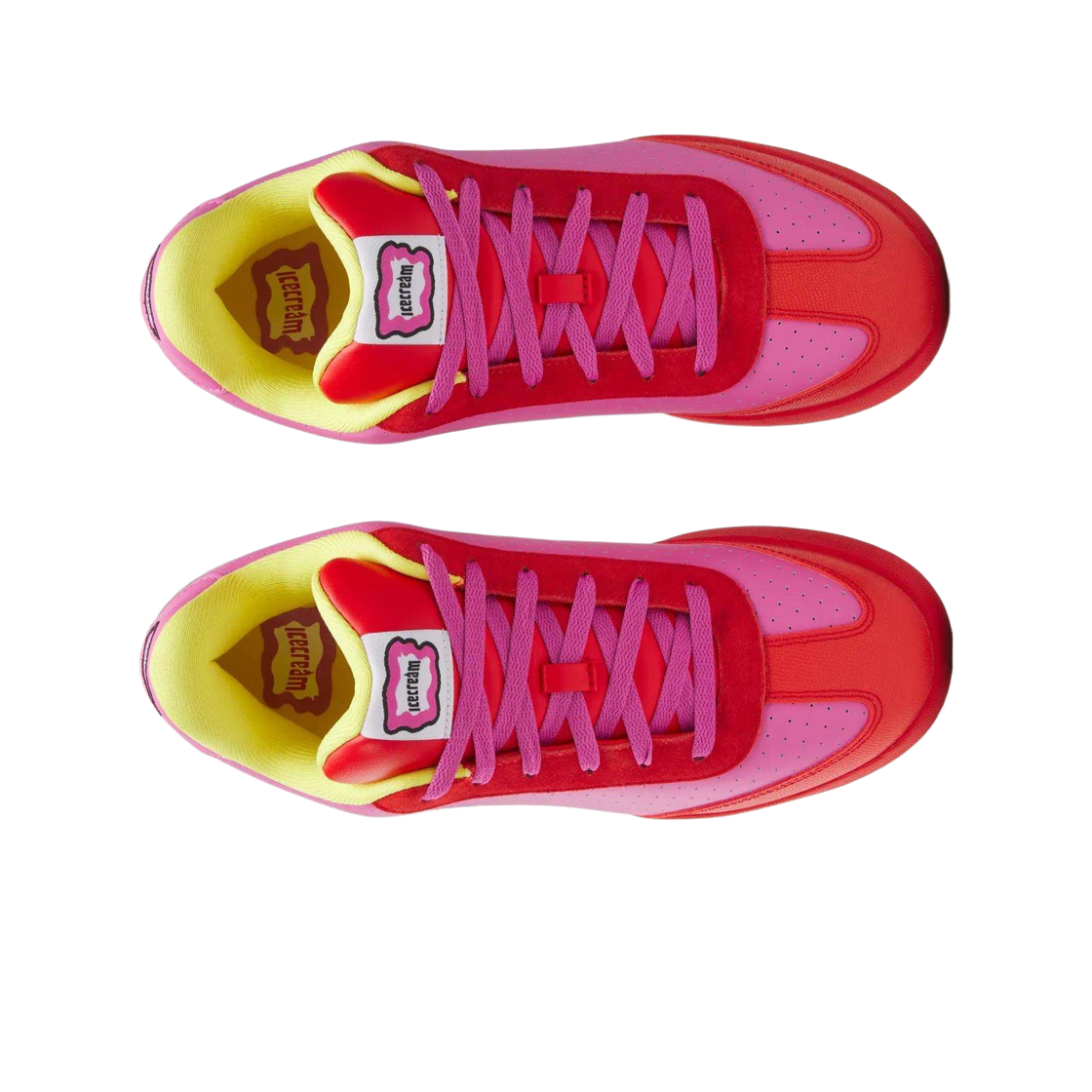 리복 x 아이스크림 보드 플립 스케이트 슈즈 레드 핑크(Reebok x Icecream Board Flip Skate Shoes Red Pink) - 2
