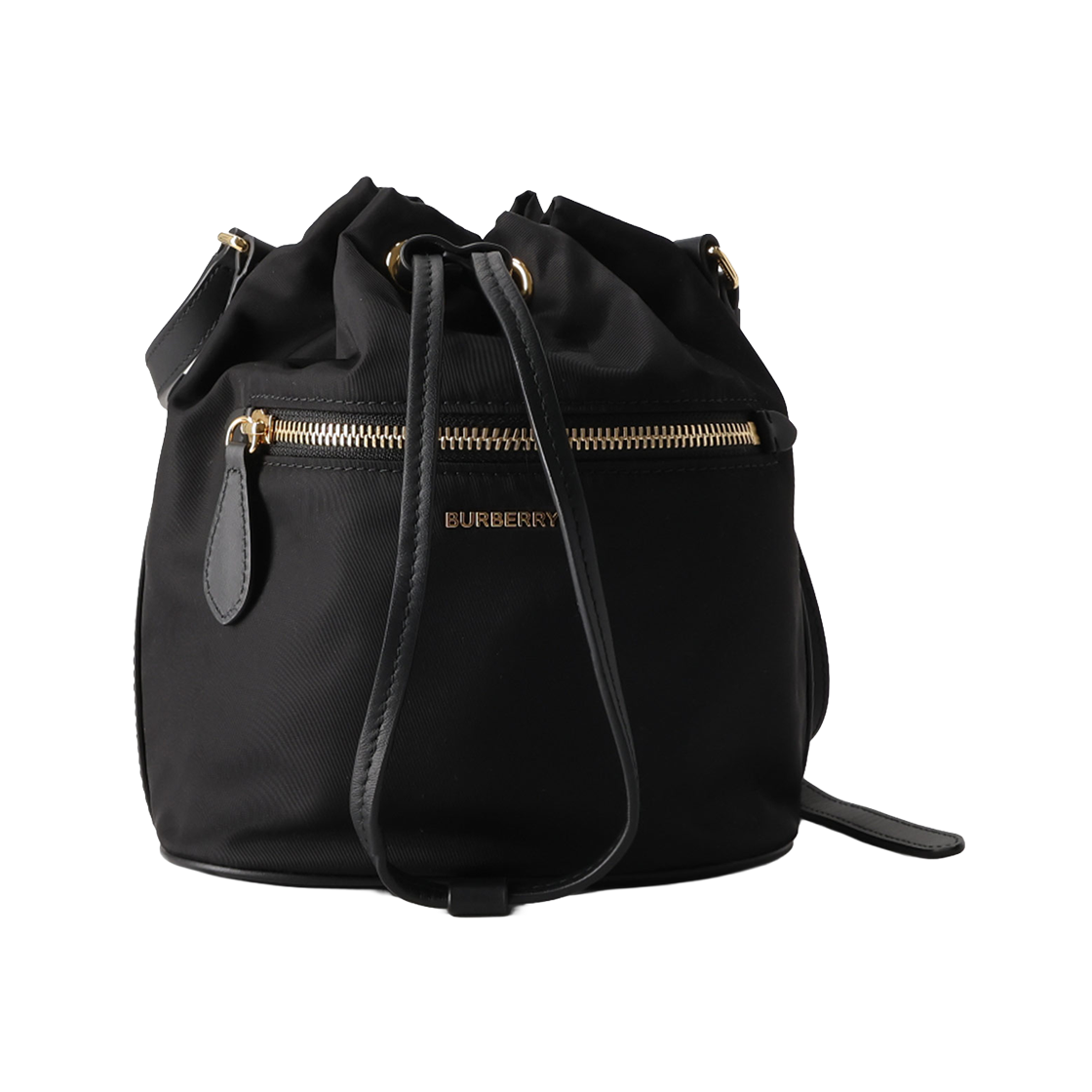[15% 쿠폰] 버버리 나일론 버킷백 블랙([15% 쿠폰] Burberry Nylon Bucket Bag Black) - 1