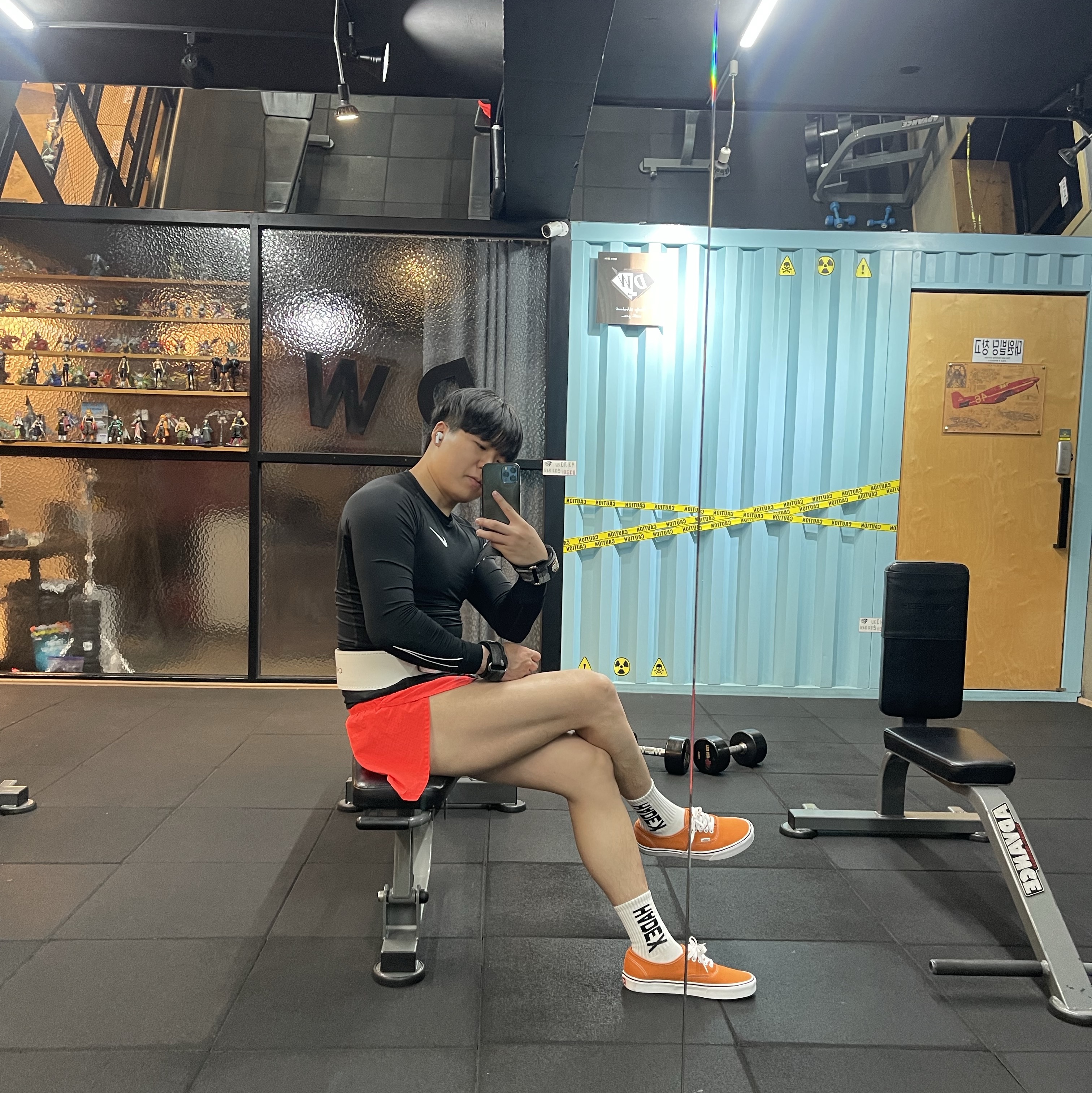 Nike Pro Dri-Fit Tight-Fit Long Sleeve Top Black - Asia 착용 스타일 - 1