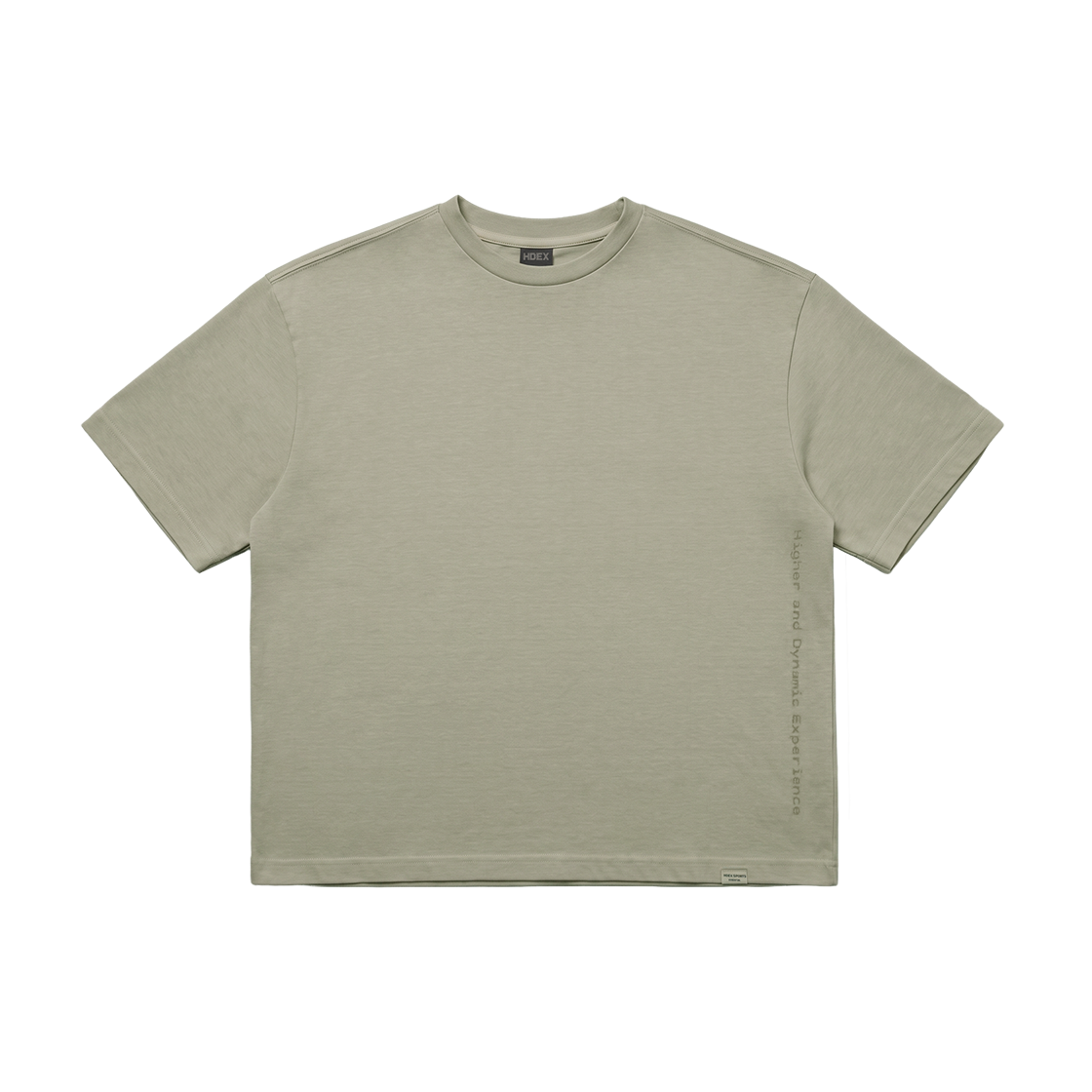 에이치덱스 에센셜 피그먼트 숏 컷 슬리브 그레이지(HDEX Essential Pigment Short-Cut Sleeve Greige)