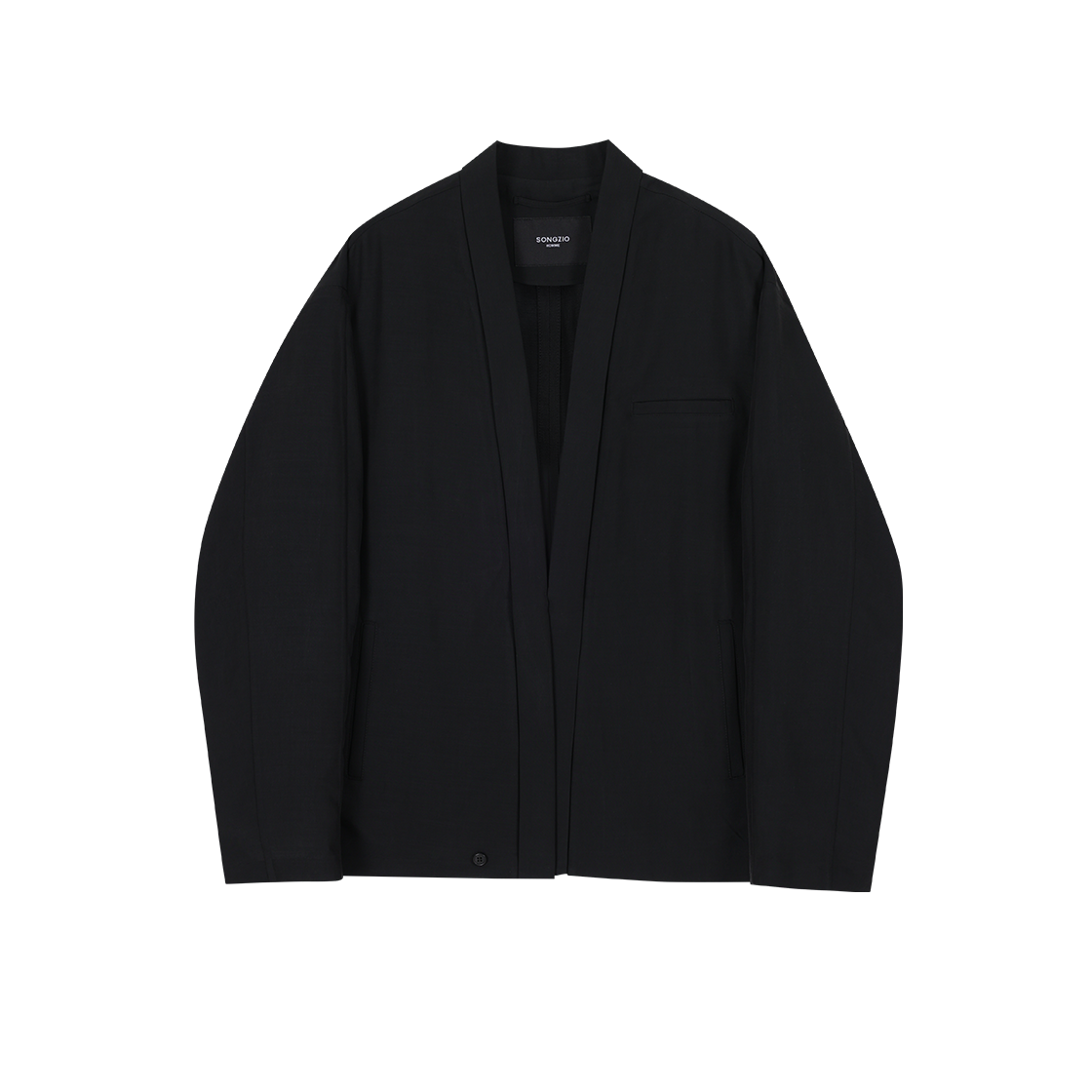 송지오 옴므 애리얼 한복 자켓 블랙(SONGZIO HOMME Aerial Hanbok Jacket Black)