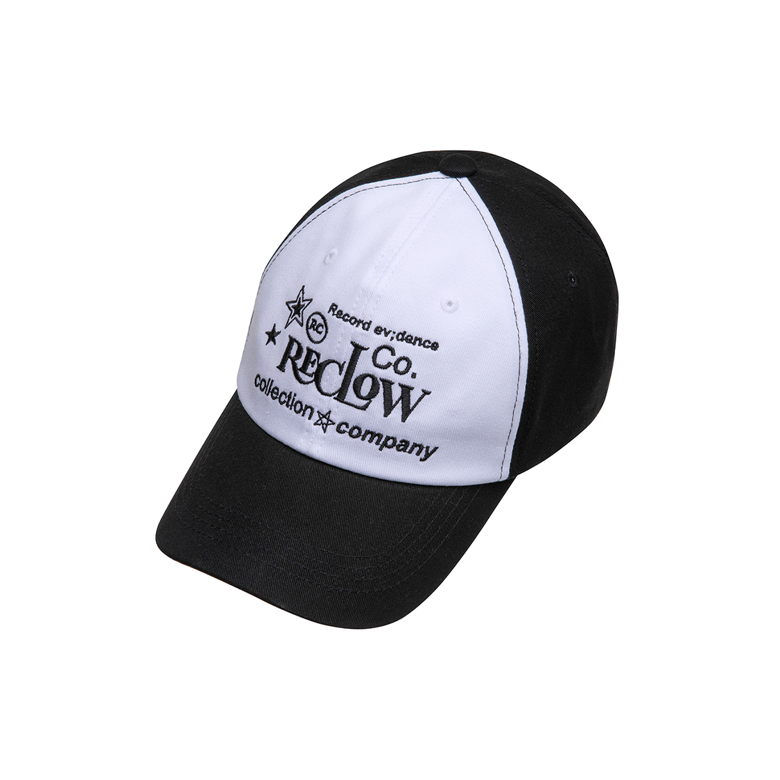[예약 배송] 리끌로우 트윌 투톤 RWL 볼캡 블랙([예약 배송] RECLOW Twill Two-Tone RWL Ballcap Black) - 2