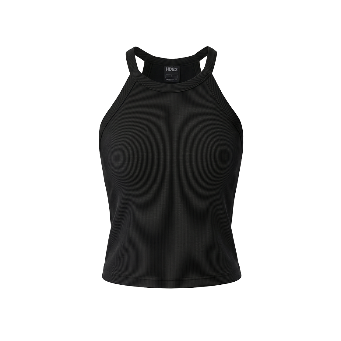 에이치덱스 소프트 스킨 홀터넥 브라탑 블랙(HDEX Soft Skin Halterneck Bra Top Black)