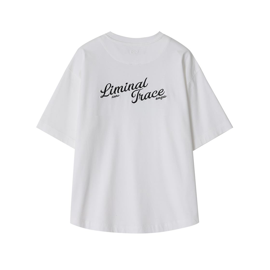 송지오 지제로 리미널 트레이스 커브컷 티셔츠 화이트(SONGZIO ZZERO Liminal Trace Curve Cut T Shirt White) - 2