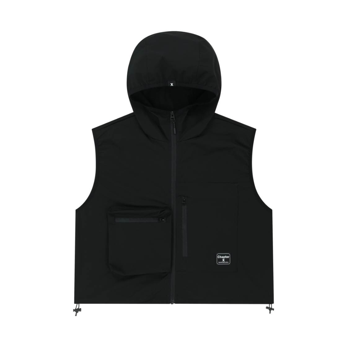 챕터엑스 3포켓 크리스피 러너스 베스트 블랙(Chapter.X 3-Pockets Creispy Rynner's Vest Black) - 1