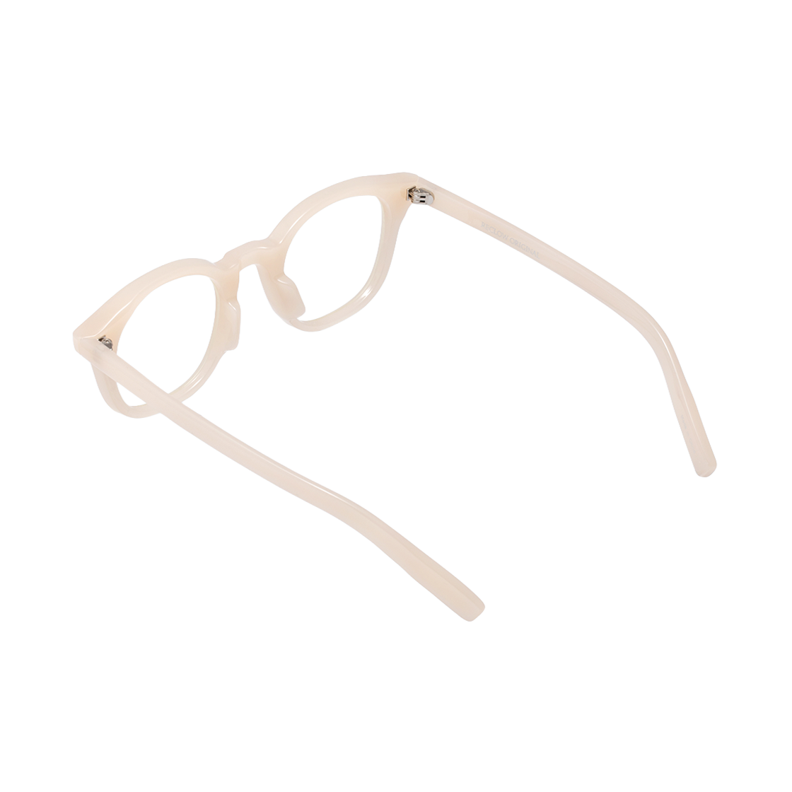 리끌로우 와이린 블랙 안경 아이보리(RECLOW Yleen Black Glasses Ivory) - 3