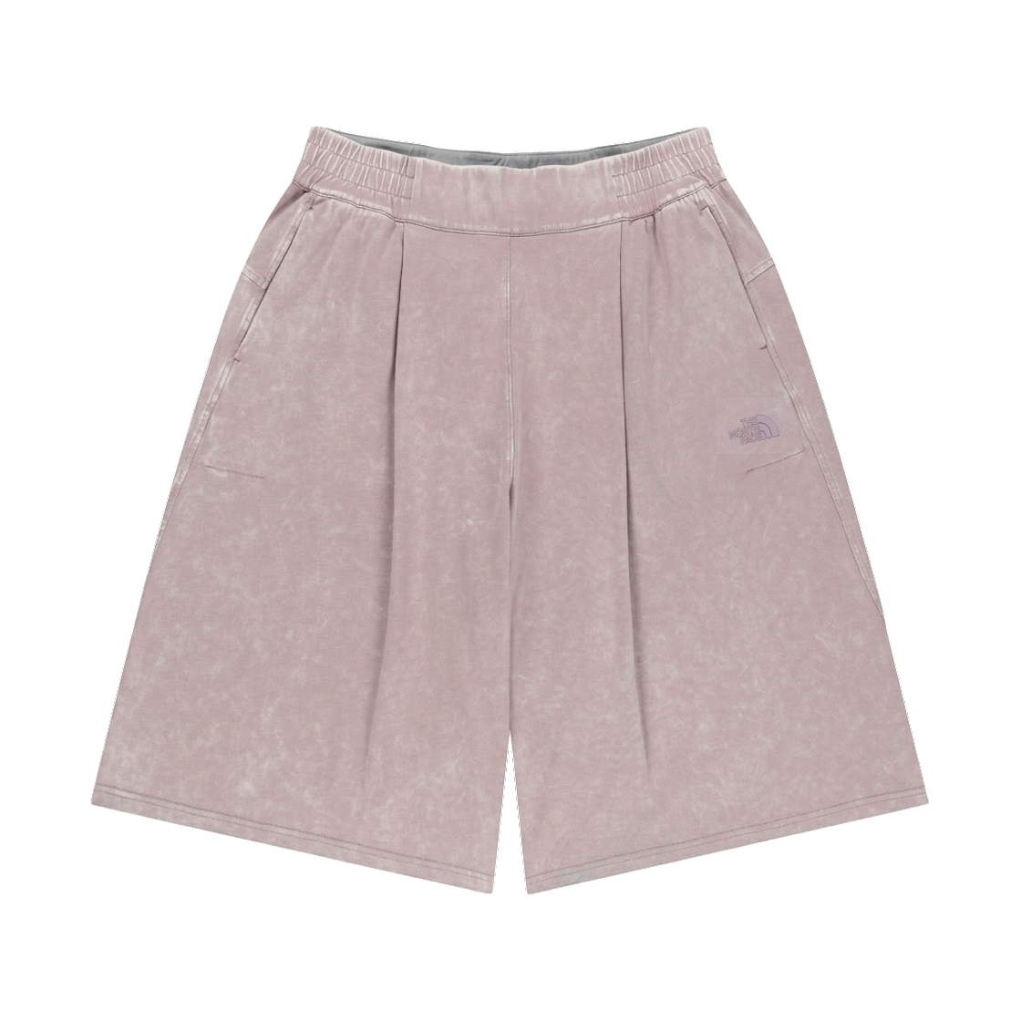 NS6KS03K The North Face White Label Overedge Bermuda Pale Pink - 26SS