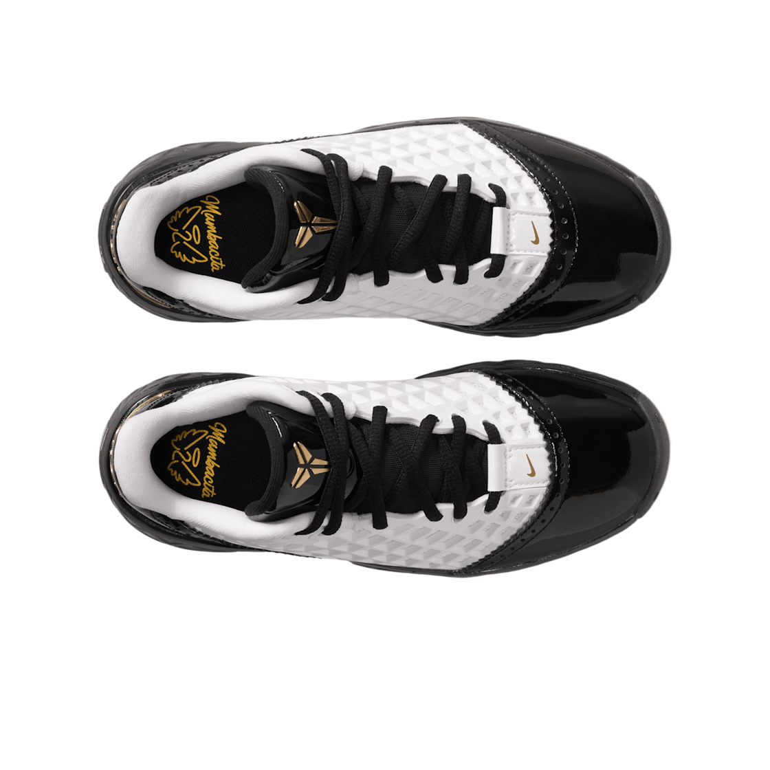 (GS) 나이키 코비 3 로우 프로트로 맘바시타 화이트 앤 메탈릭 골드((GS) Nike Kobe 3 Low Protro Mambacita White and Metallic Gold) - 2