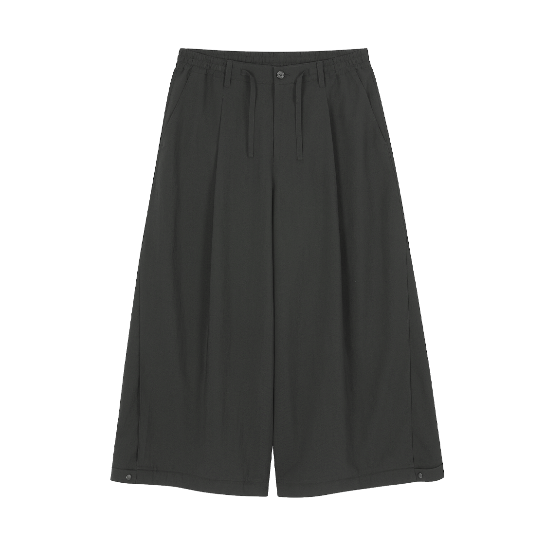 송지오 옴므 오리엔탈 크롭 와이드 팬츠 차콜(SONGZIO HOMME Oriental Crop Wide Pants Chacoal) - 1