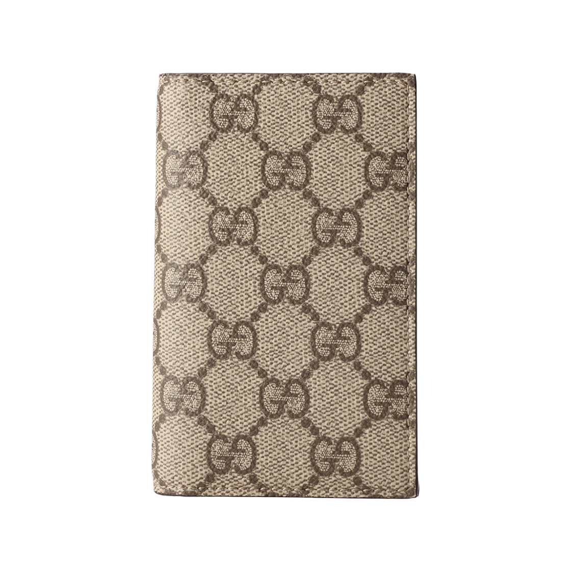 [15% 쿠폰] 구찌 GG 엠블럼 반지갑 카드 케이스 베이지 다크 브라운([15% 쿠폰] Gucci GG Emblem Bi-Fold Card Case Beige Dark Brown)