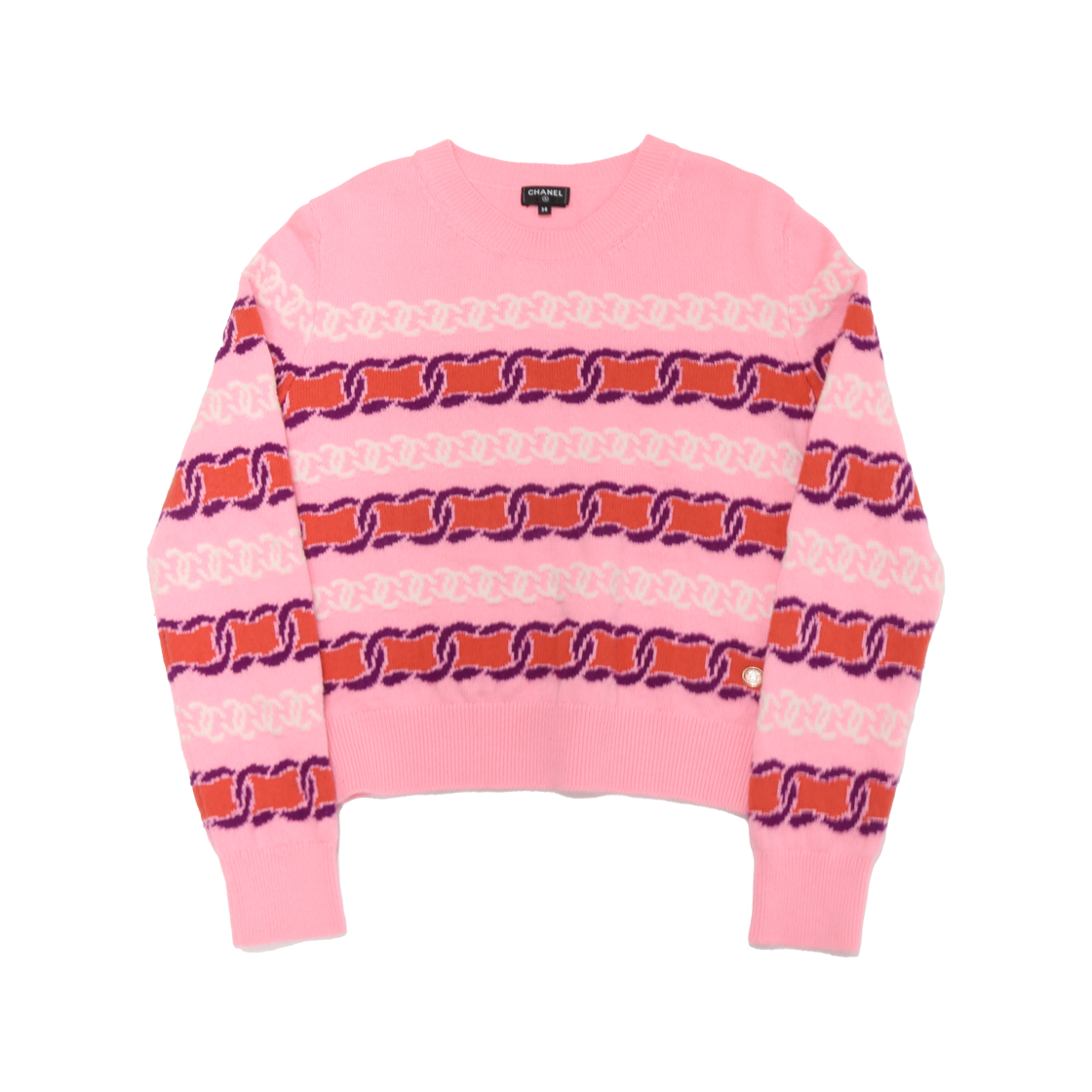 샤넬 P75775 니트 스웨터 핑크(Chanel P75775 Pink Knit Sweater)