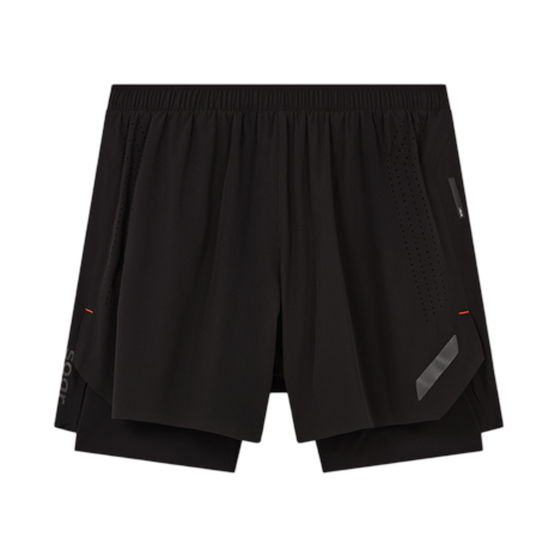 소어 러닝 듀얼 런 쇼츠 블랙(Soar Running Dual Run Shorts Black)