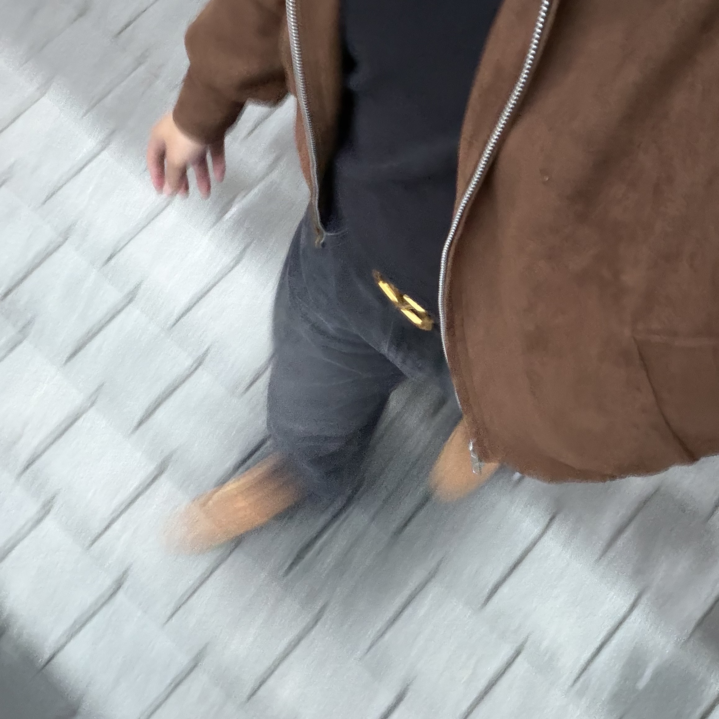 Nike Air Force 1 '07 WB Flax, Play Comme des Garcons Red Heart T-Shirt Black 착용 스타일
