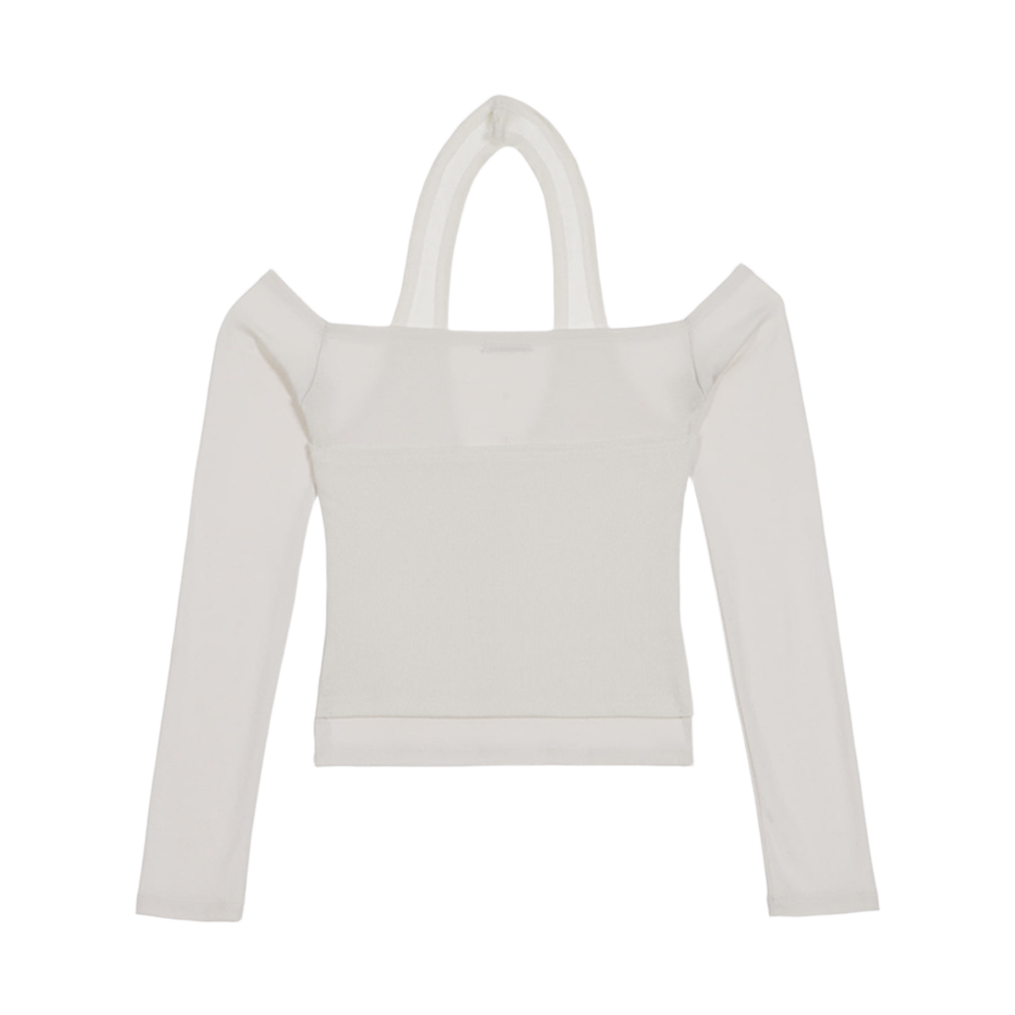 분트 아일렛 홀터 롱슬리브 아이보리(VOONT Eyelet Halter Long Sleeve (IVORY)) - 2