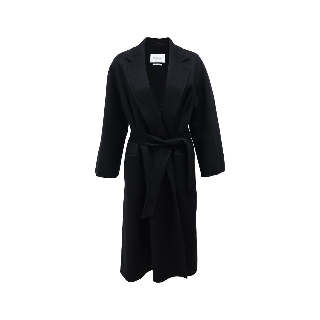 막스마라 101605296 코트 캐시미어 블랙(Max Mara Cashmere Coat in Black)