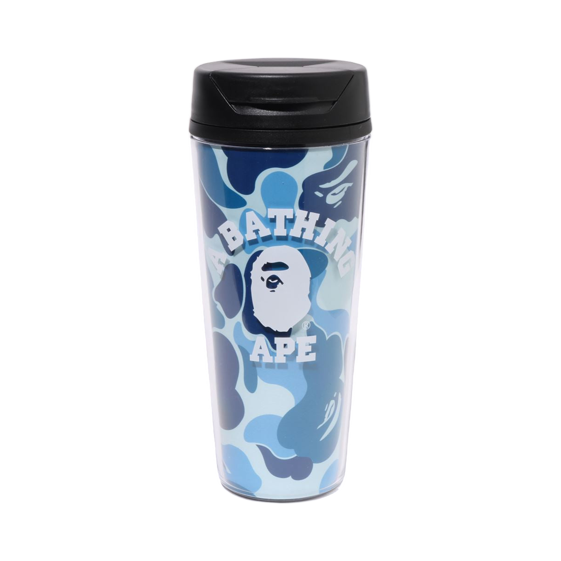 베이프 ABC 카모 텀블러 블루(BAPE ABC Camo Tumbler Blue)