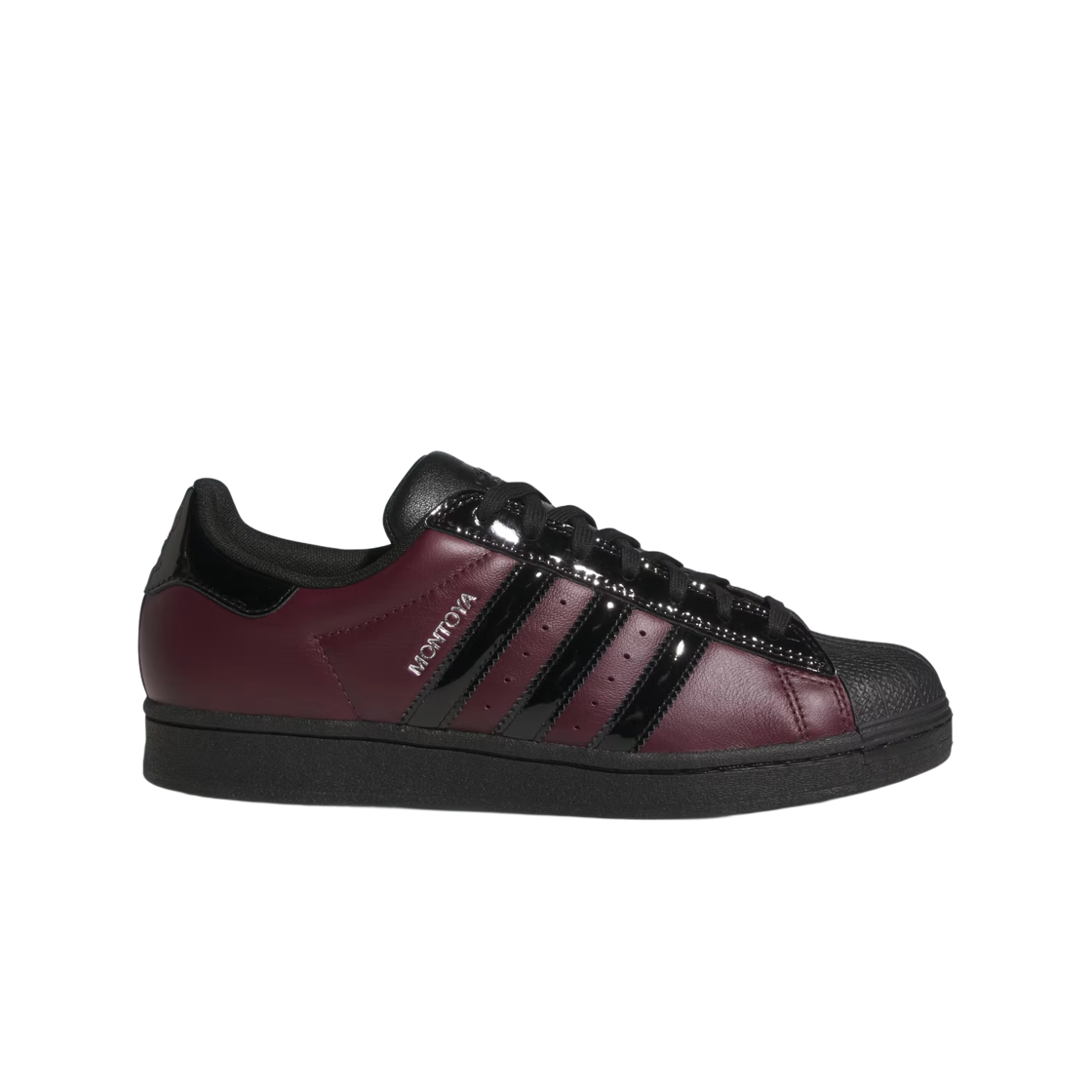 KI6735 Adidas x Marcos Montoya Superstar ADV Maroon Core Black