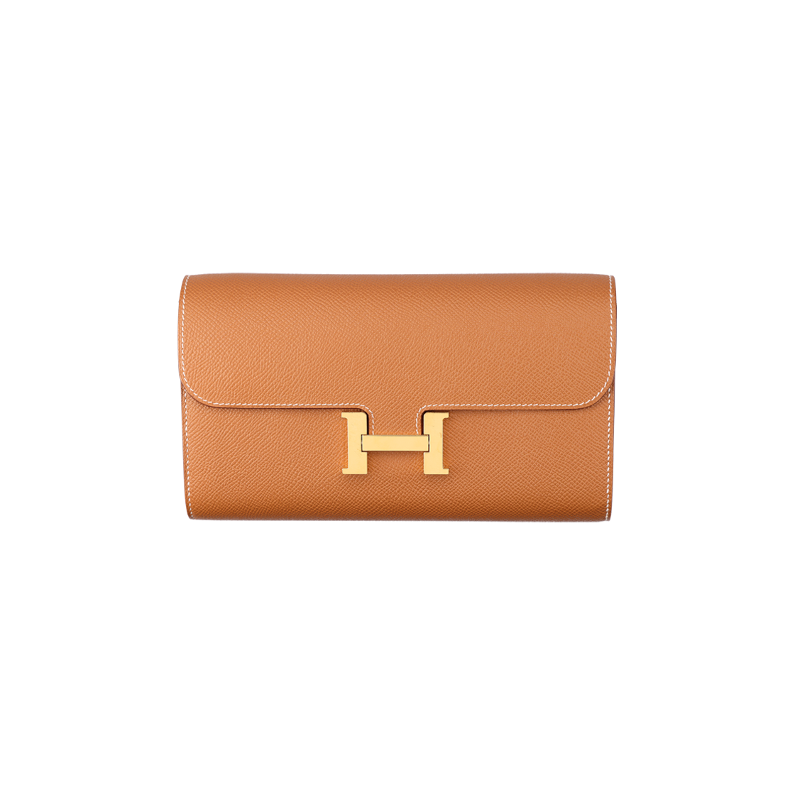 ITQTAVP83IQG Hermes Constance Long To Go Wallet in Epsom Gold U Stamp