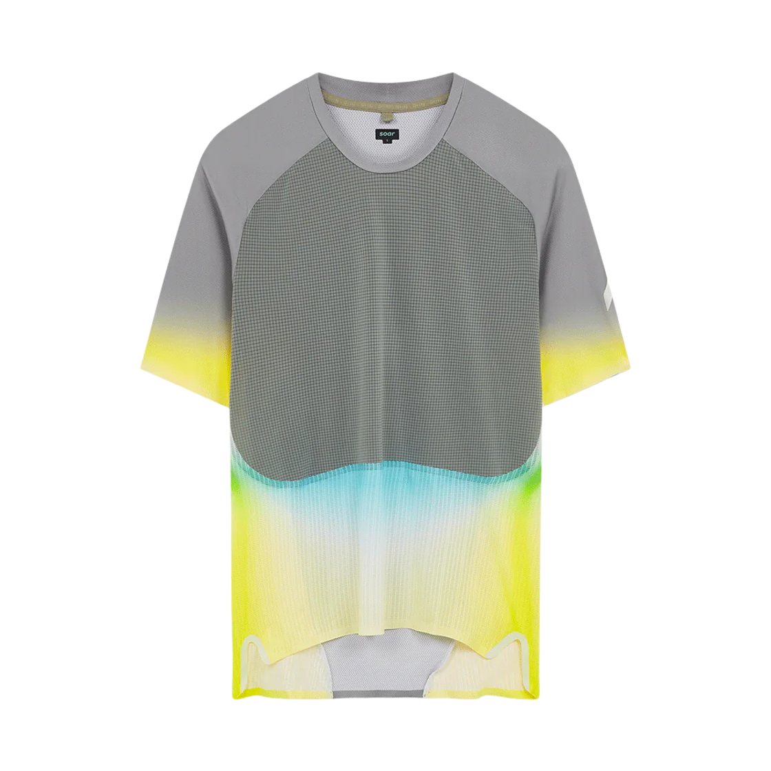소어 러닝 트레일 레이스 탑 실버 그레이 시트러스(Soar Running Trail Race Top Silver Grey Citrus) - 1