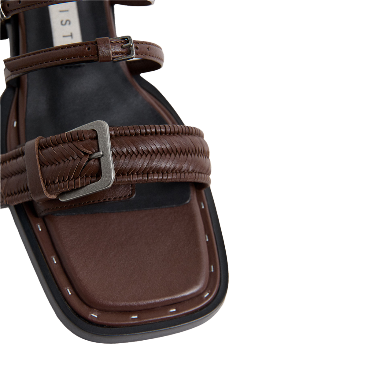 미스타 우먼 나야 버클 샌들 브라운 - 26SS(Miista Women Nayah Buckled Sandals Brown - 26SS) - 4