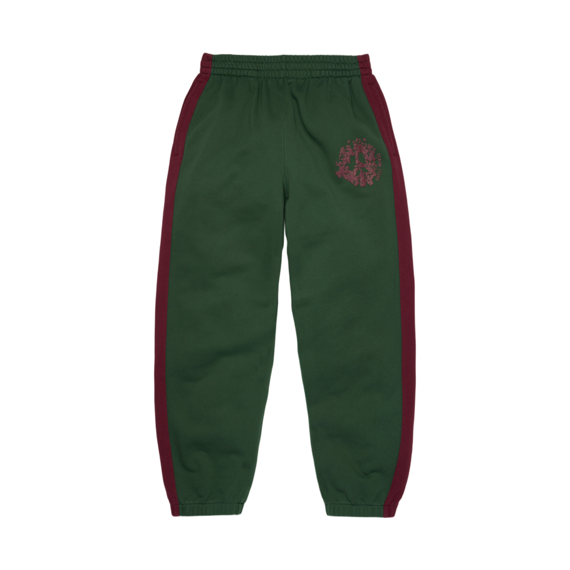 데님 티어스 데님 U 패널드 스웨트팬츠 그린(Denim Tears Denim U Paneled Sweatpant Green) - 1