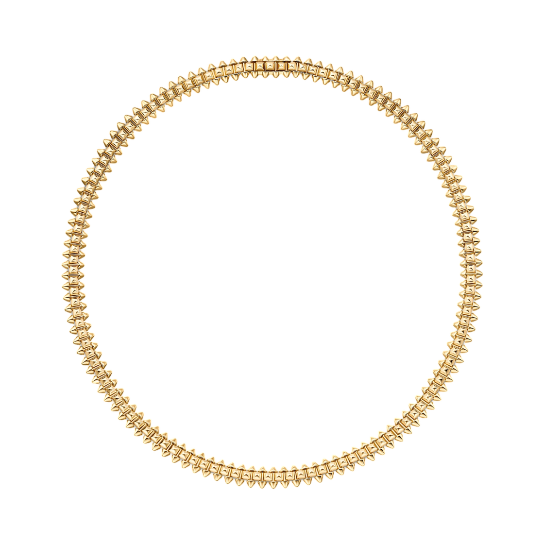 까르띠에 클래쉬 드 까르띠에 네클리스 플렉시블 스몰 옐로우 골드(Cartier Clash de Cartier Necklace Flexible Small Yellow Gold) - 1