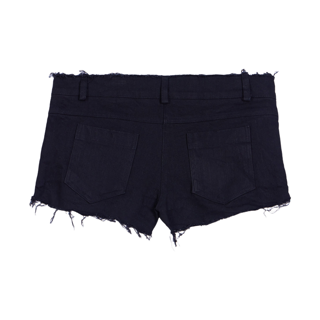 분트 아일렛 버클 마이크로 쇼츠 블랙(VOONT Eyelet Buckle Micro Shorts (BLACK)) - 2