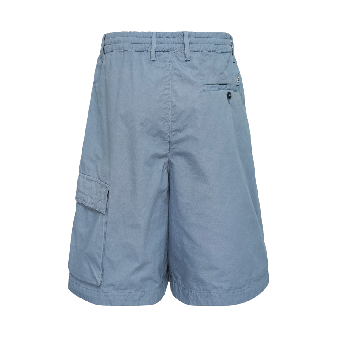 C.P. 컴퍼니 마이크로 랩스 박시 렌즈 쇼츠 실버 블루 - 26SS(C.P. Company Micro-Reps Boxy Lens Shorts Silver Blue - 26SS) - 2