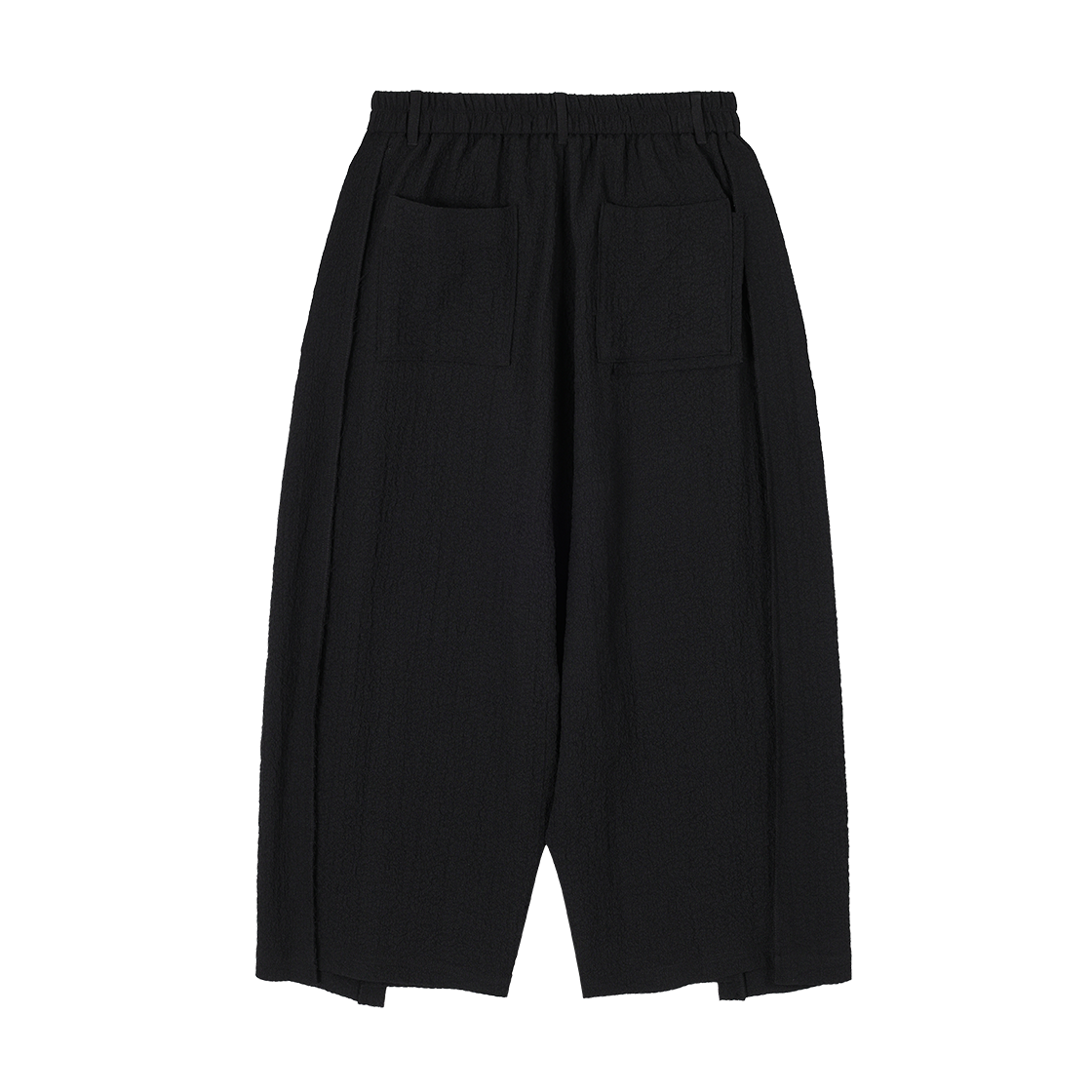 송지오옴므 어시메트릭 사루엘 팬츠 블랙(SONGZIO HOMME Asymmetric Sarouel Pants Black) - 2