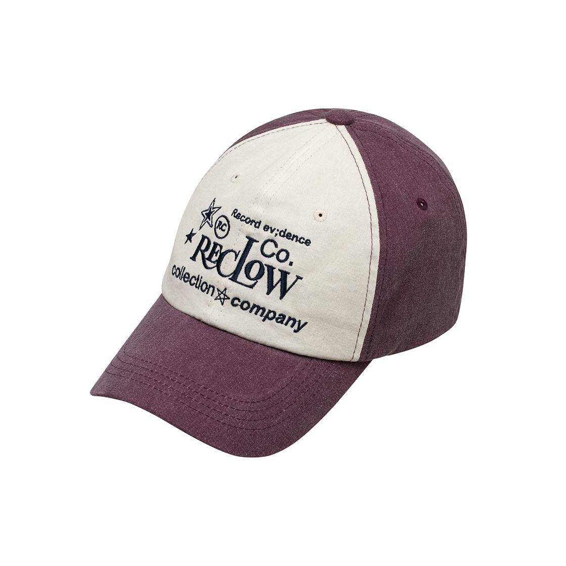 [예약 배송] 리끌로우 트윌 투톤 RWL 볼캡 퍼플([예약 배송] RECLOW Twill Two-Tone RWL Ballcap Purple) - 2
