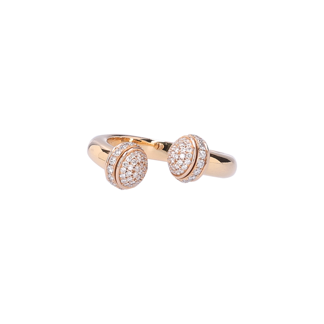 ITND8R5KPG9E Piaget Possession Open Ring 18K Rose Gold Diamonds