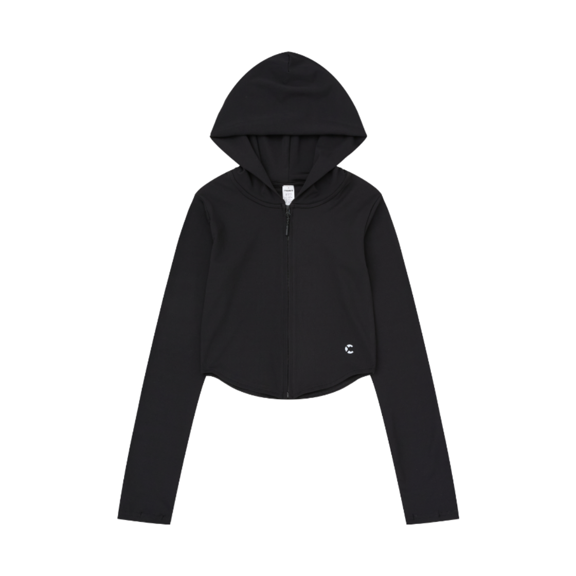 C2106BK Chapter.X Final Athletic Slim-Fit Cooling Zip-Up Black