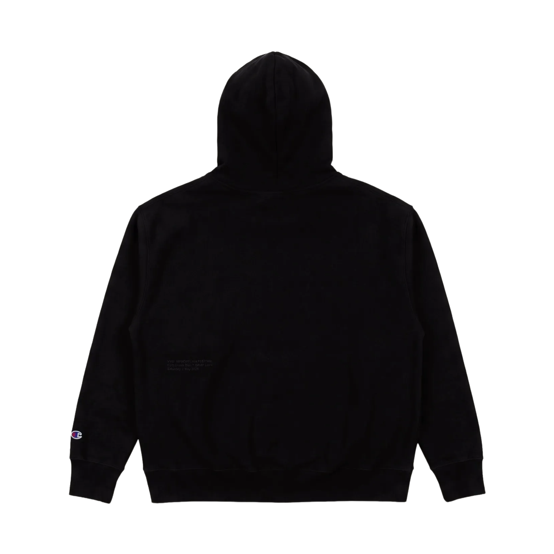 챔피온 x VVD 후드 블랙(Champion x VVD Hoodie Black) - 2