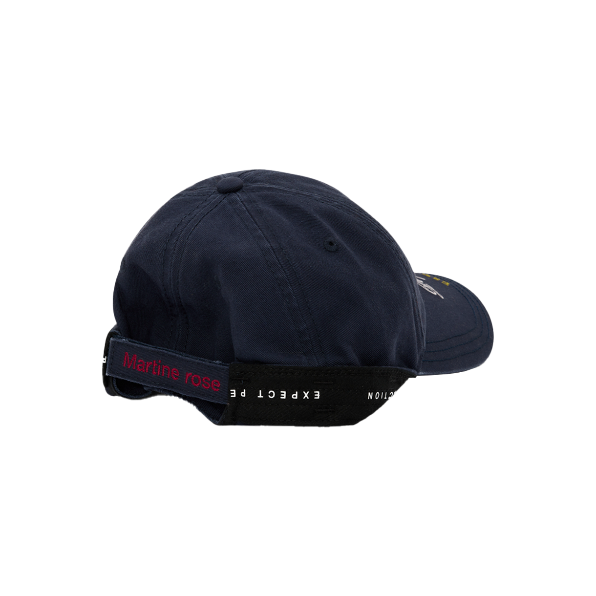 마틴 로즈 롤 백 캡 블루 네이비 - 26SS(Martine Rose Roll Back Cap Blue Navy - 26SS) - 2