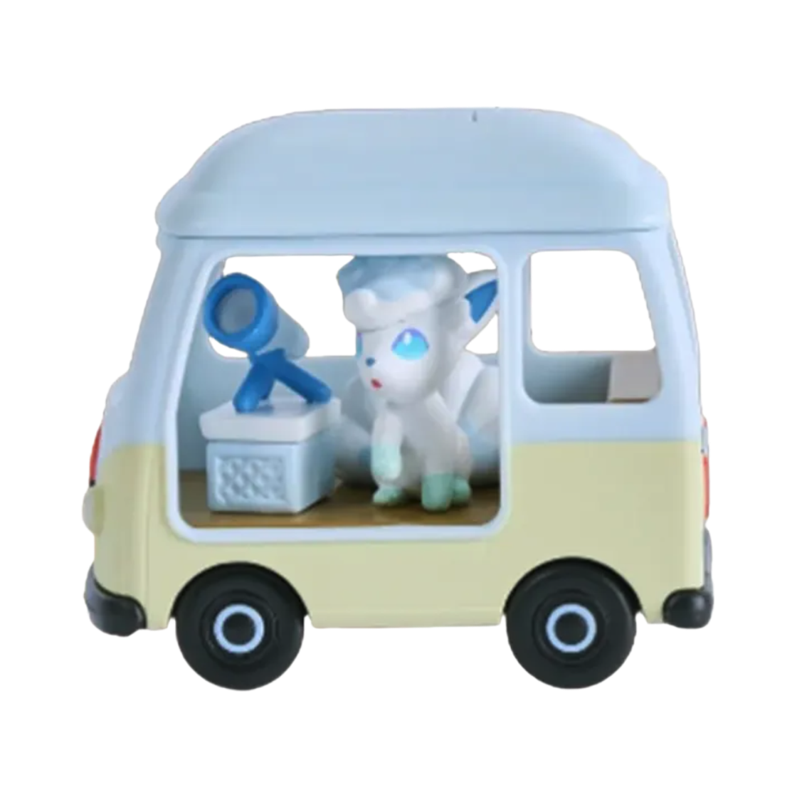 포켓몬 x 롯데리아 캠핑카 카라비너 키링 알로라 식스테일(Pokemon x Lotteria Camper Van Carabiner Keyring Alolan Vulpix) - 1