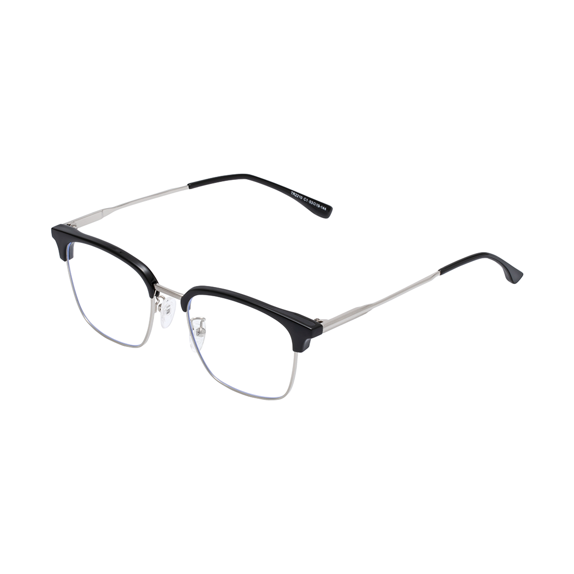 리끌로우 TR B210 안경 블랙 실버(RECLOW Tr B210 Glasses Black Silver) - 2