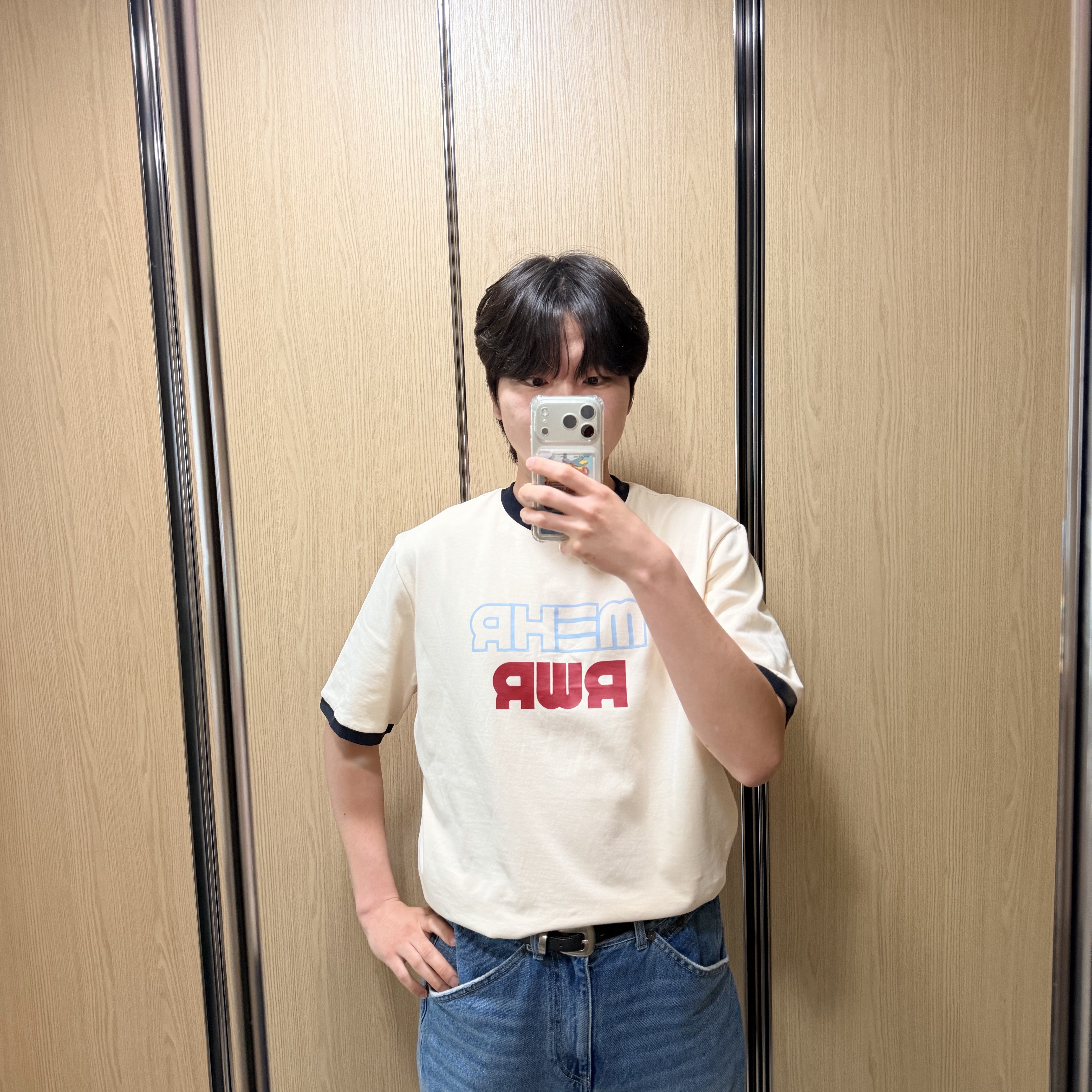 [KREAM 단독] RWR x MEHR Ringer T-Shirt Cream, [KREAM 단독] VVM IN Protein Bar 26g * 10ea 1box 착용 스타일 - 4